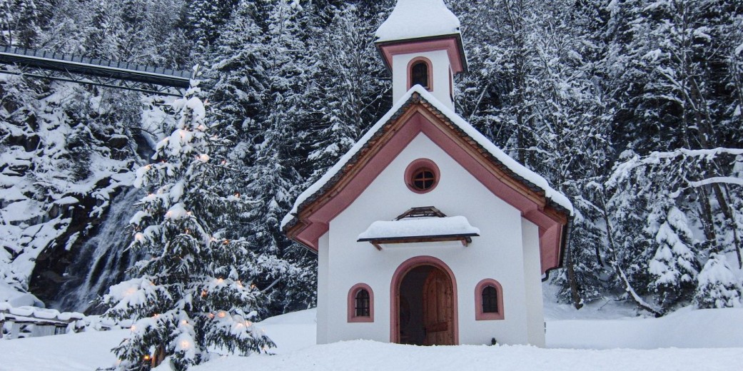 Capellina nel villaggio dei mulini di Gschnitz