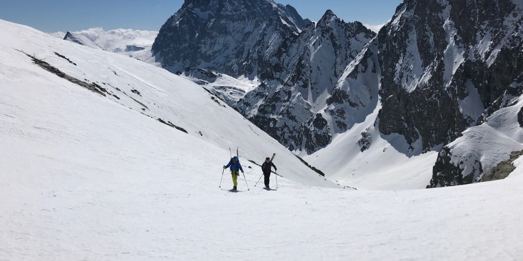 Sci alpinismo, salita Meidassa