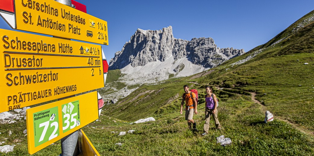 Ogni angolo della valle può essere esplorato sulla rete di sentieri ben sviluppati.