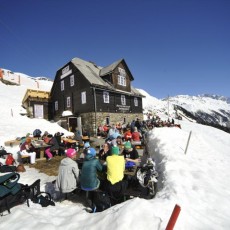 Alpengasthof Hochalmblick im Winter