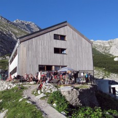 il rifugio alpino "Welser Hütte"