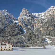 L'inverno nella valle "Gschnitztal"