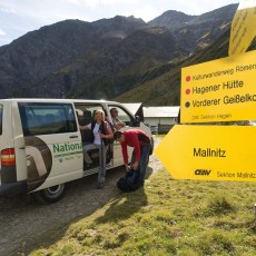 Escursionismo bus da parco nazionale Hohe Tauern
