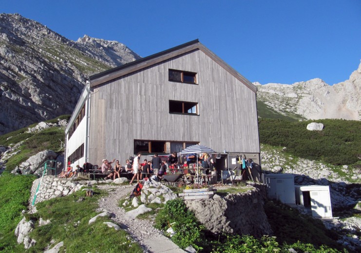 il rifugio alpino "Welser Hütte"