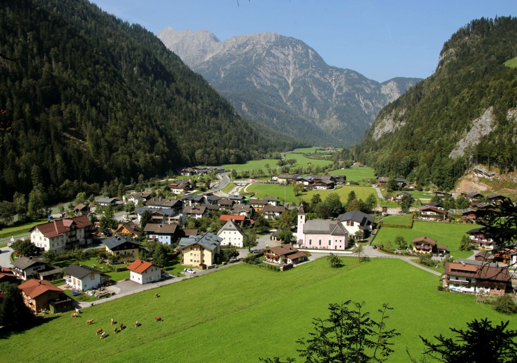 Vista del villaggio Weißbach